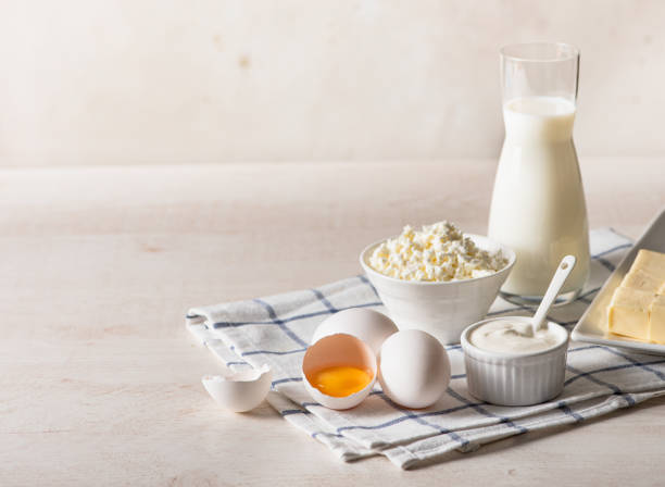 istock fresh Cottage Cheese In Bowl on a light background. 1306252835