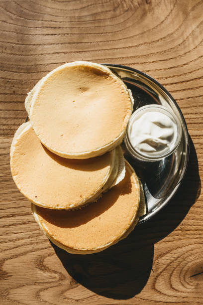 istock Tasty pancakes on the table. 1306260781