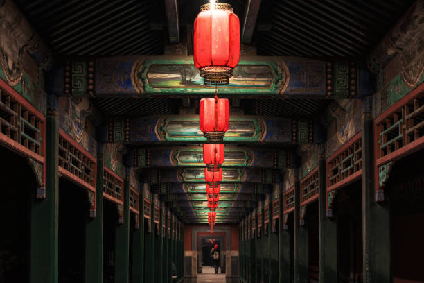 istock Long Corridor of Summer Palace, Beijing, China 1306262536