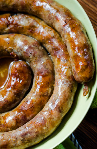 istock Baked homemade sausage 1306267039