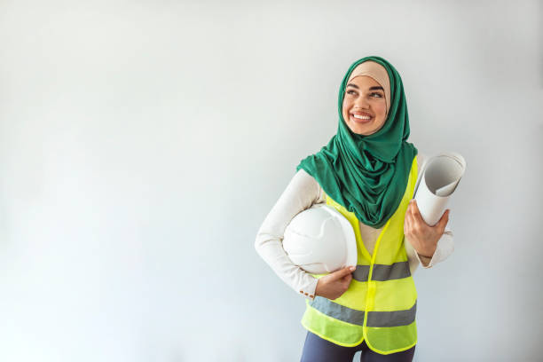 istock Portrait of Arab architects. 1306275934
