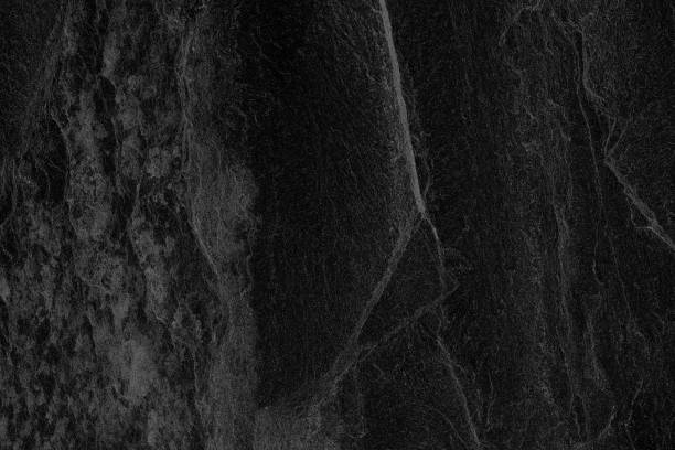 istock Dark grey black slate background or texture;  Stone wall black tones for use as background; Stone texture background grunge nature detail for design and decor, construction, interior 1306282719