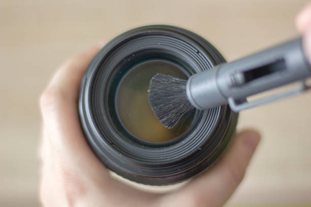 istock cleans the lens with a pencil 1306292366