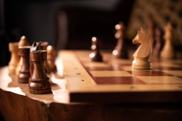 istock chess game in sunny weather 1306295389