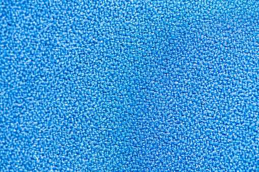 Close up blue background.