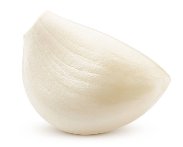 istock garlic, isolated on white background, clipping path, full depth of field 1306312955