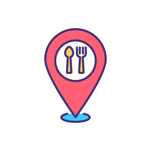 istock Local food RGB color icon 1306314277
