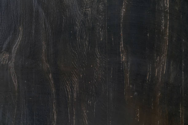 rustikale dunkle holz strukturierten hintergrund - old plank outdoors selective focus stock-fotos und bilder