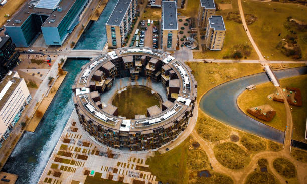 The iconic Tietgenkollegiet (The Tietgen Residence Hall) in the Ørestad district represents the future of student residences in Copenhagen.