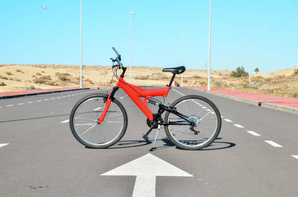 istock Full Suspension Mountain Bike 1306321115