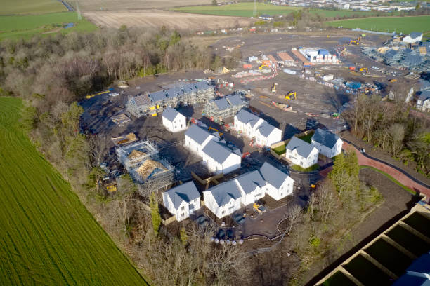 istock House development construction site in progress aerial view 1306325615