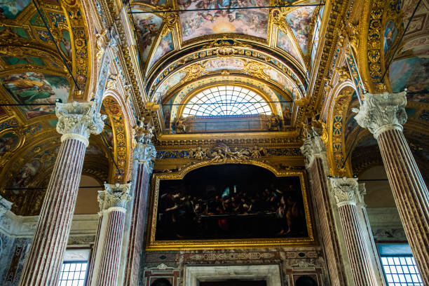 istock Interior of a golden Church 1306333445