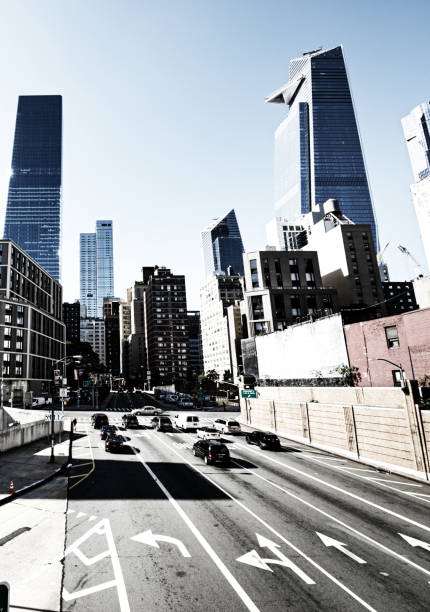 istock Street, Hudson Yards, NYC. 1306333619