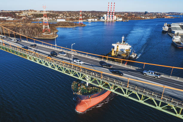 istock Gypsum Freighter in Harbour 1306338160