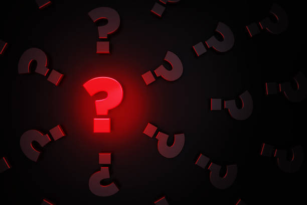 istock Q And A Concept - Red Question Mark Amid Black Question Mark Symbols On Black Background 1306346483