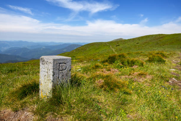 istock old border post among a green hills 1306347955