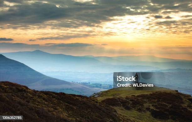 Wales Landscape Stock Photo - Download Image Now - Brecon Beacons, Landscape - Scenery, Tranquility