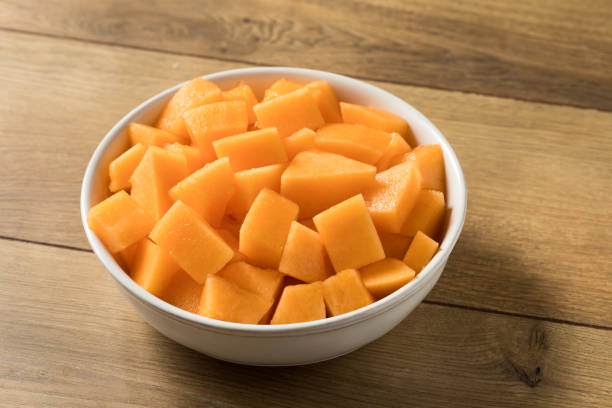 istock Homemade Raw Organic Cantaloupe 1306354307