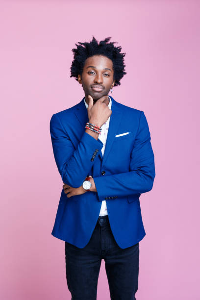 istock Portrait of confident elegant man 1306355960