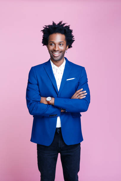 istock Portrait of friendly elegant man 1306361813