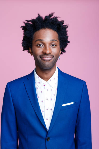 istock Portrait of friendly elegant man 1306362271