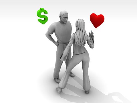 Love or Money? An important crossroads in a woman's life. What affects women in relationships and what is the role of men?