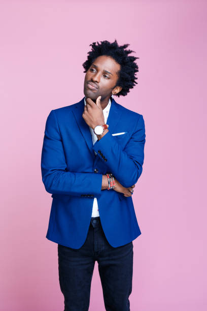 istock Portrait of thoughtful elegant man 1306365918