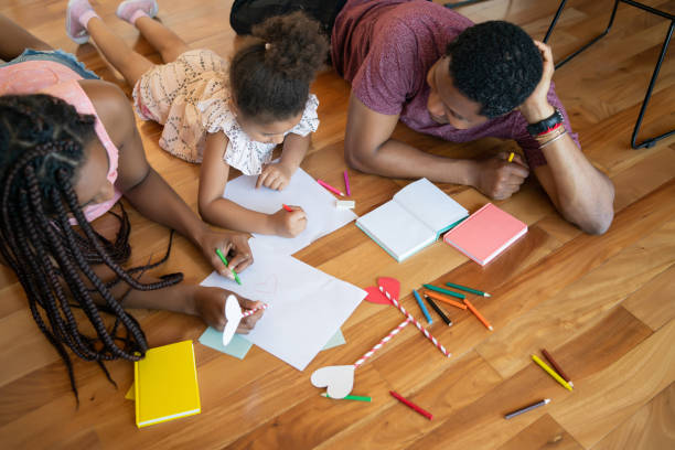 istock Family spending time together at home. 1306367100