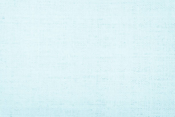 istock Pastel Blue abstract Hessian or sackcloth fabric or hemp sack texture background. Wallpaper of artistic wale linen canvas. Blanket or Curtain of cotton pattern with copy space for text decoration. 1306372788