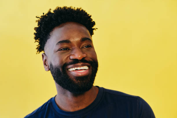 istock Portrait Of Cheerful Bearded Man 1306374096