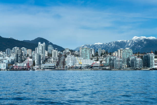 istock North Vancouver Shore skyline and waterfront cityscape. 1306375123