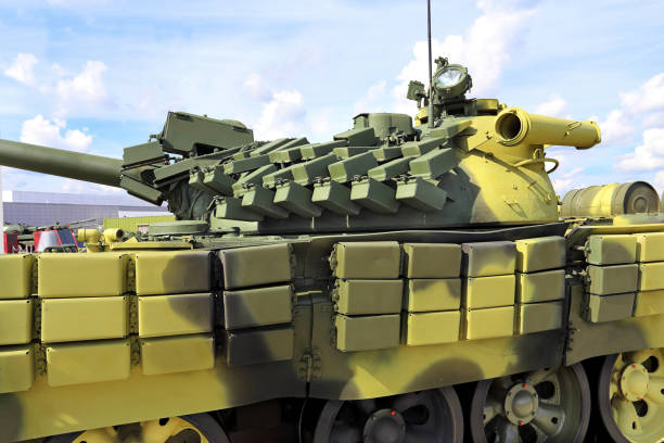 istock Dynamic protection of armored combat vehicle 1306386691