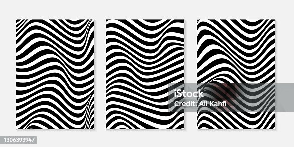 istock Abstract Wave Line Backgrounds 1306393947