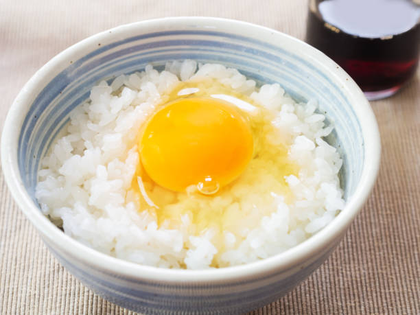 istock Japanese Rice with egg , Tamago kake gohan 1306398550