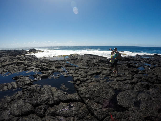 istock Beautiful adventures in Hawaii overlooking the cliffs of the Pacific 1306400965