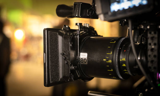 istock 80mm Anamorphic Cinema Lens 1306402874