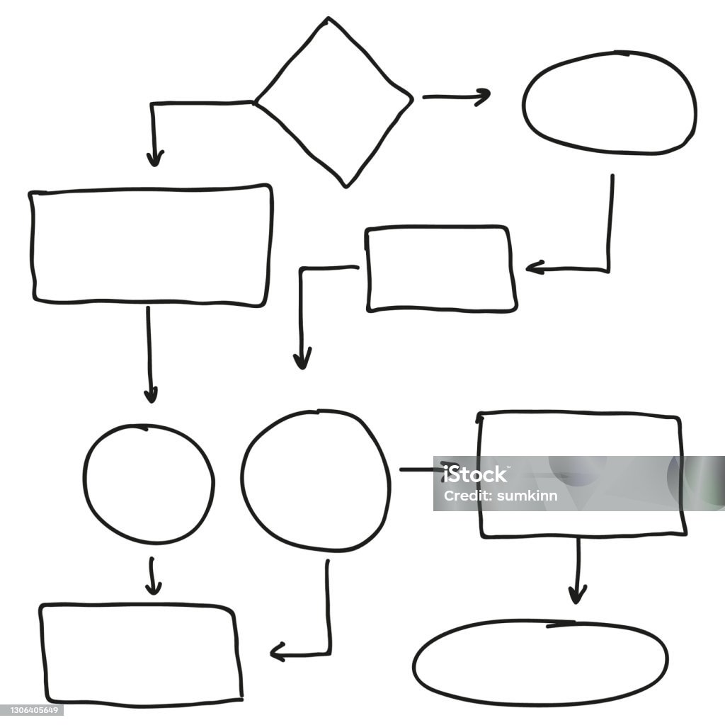 Flowchart Abstract Stock Image Landscape Abstract Flowchart Vector Stock Illustration - Download Image Now ...