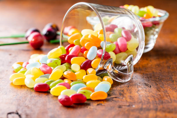 istock Sweet colorful jelly beans. 1306434211