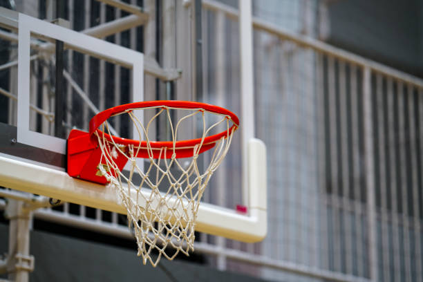 istock basket goal set up in a gymnasium 1306437686