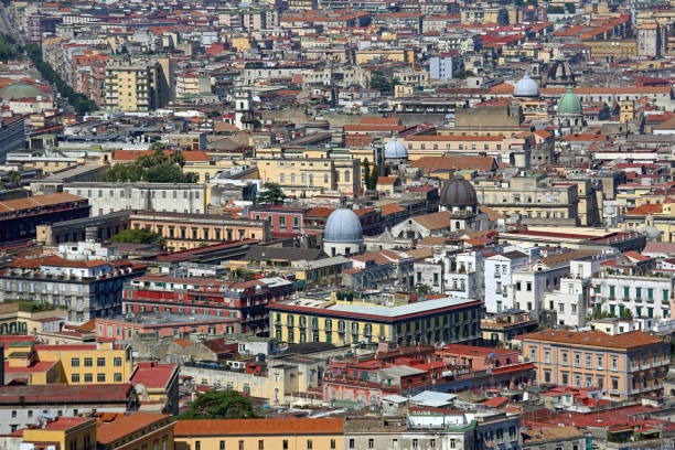 istock Naples City Aerial View 1306446875