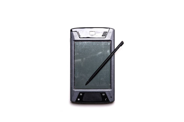 3d illustration of generic pda over white background