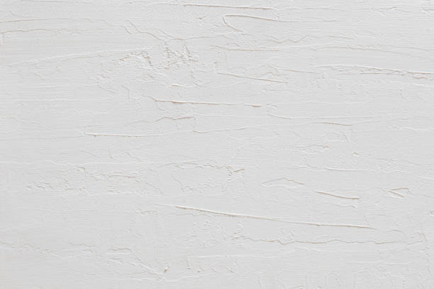 texture blanche de mur de stuc - plaster white textured wall photos et images de collection