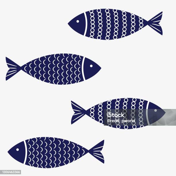 Vector Bacground Fish Fish Background Stock Illustration - Download Image Now - Abstract, Art ...