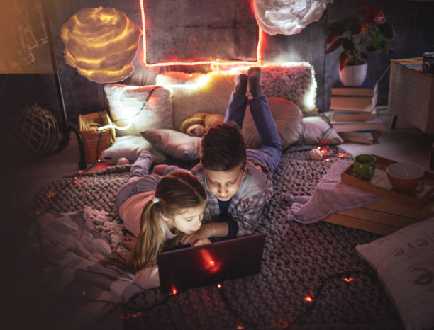 istock child  playing at home during the Covid-19 quarantine 1306482101
