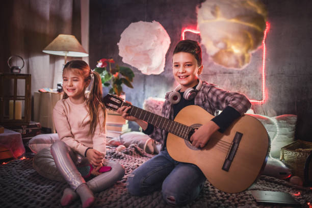 istock child  playing at home during the Covid-19 quarantine 1306482289