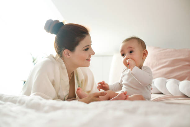 istock Mommy and her baby 1306499169