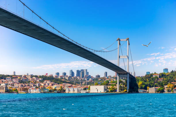 istock The Bosphorus Bridge and modern Istanbul view 1306503364