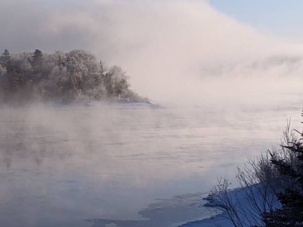 istock Cold morning fog 1306506196