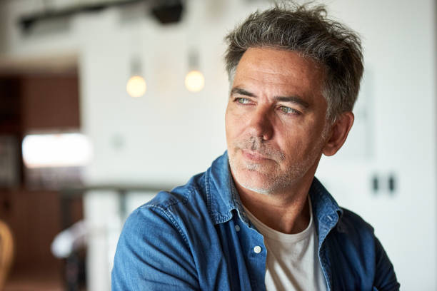 Portrait of smiling mature man