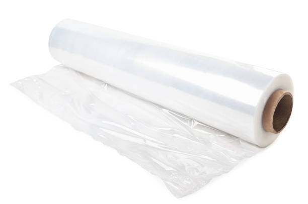 istock Roll of food stretch on a white background. Isolated 1306510891
